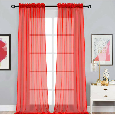 Dima Sheer Curtain Pair