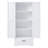 Tall Bathroom Storage Cabinet, Cabinet With Two Doors And One Drawer