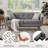 65" Mid Century Modern Tufted Upholstery Loveseat Sofa-1778316793