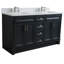 Ensemble de meuble-lavabo double 61 po Valensi