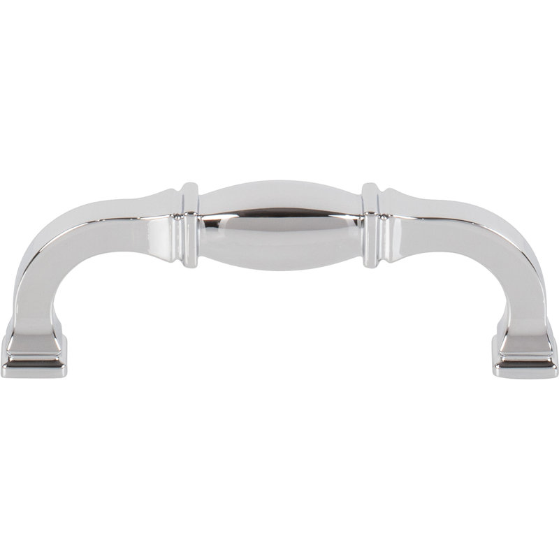 Audrey 96 mm Center-to-Center Cabinet Pull, Polished Chrome