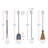 Angulo Iron Fireplace Tool Set