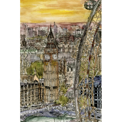 City Scene IV - Painting