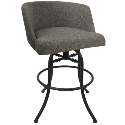 Tabouret de bar et de comptoir pivotant inclinable Hyypio