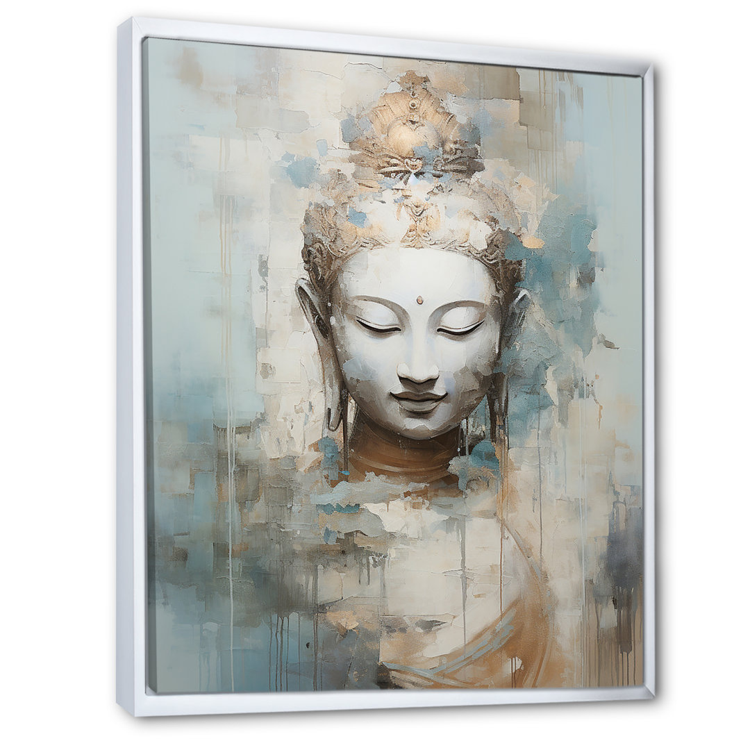 Religious Buddhism Statue III - Buddhism Canvas Prints Bungalow Rose 