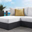 Ensemble de canapé modulaire d'extérieur 2 pièces Modway Tahoe-95616619-95616618