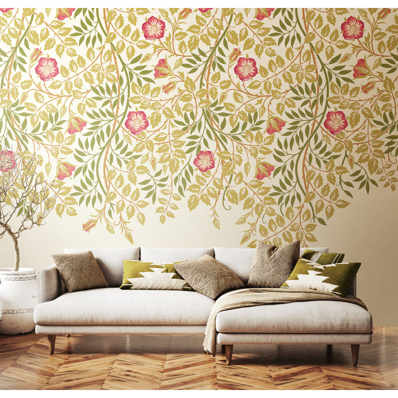 ClassicLiving Cascading Rosehip Matte Roll, 280cm L x 350cm W, Rose Pink Matt