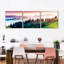 «Calming Mountainscapes Carpirian Mountainscape», ensemble de 3 reproductions sur toiles-93060384
