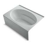 Windward® 60" x 42" Alcove/Tile In Soaking Acrylic Bathtub