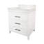 Meuble-lavabo simple 30 po avec comptoir Bayla-1937399299