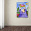 Berkley «Big Diva with Watermelon», reproduction sur toile tendue-21179801