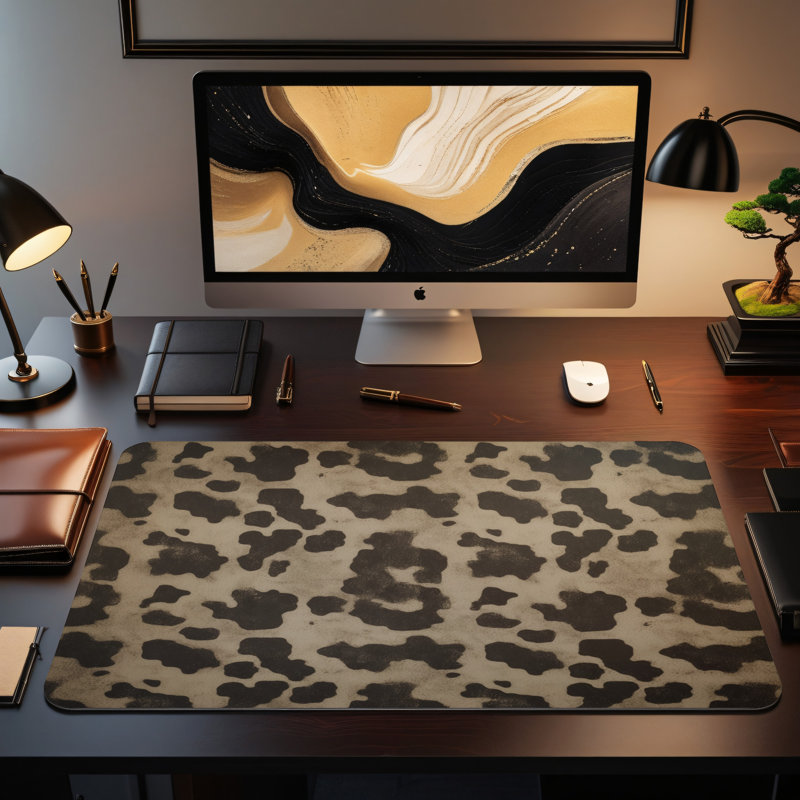 Polyester Desk Pad, 14.4x12.1