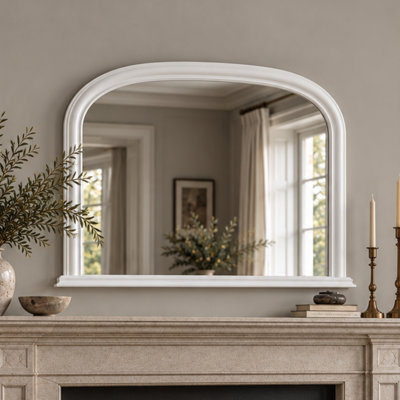 Lynn Arched Overmantle Mirror