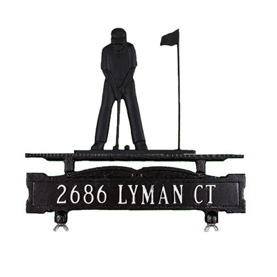 1-Line Mailbox Sign