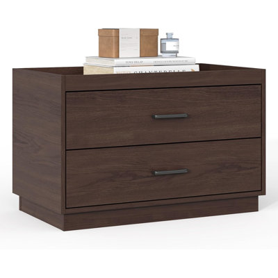 Stackable Drawer - 2 Drawer - Brown