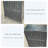 Modern Black Iron Accent Cabinet-989034315