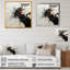 Noir et blanc lunaire II sur toile-542915251-542915258