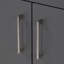 Meuble-lavabo simple 30,5 po avec plateau en marbre de culture-1278837484