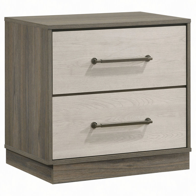Table de chevet 2 tiroirs Edmondson