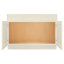 Armoire de base pour évier Homeibro, portes à fermeture douce, pour la salle de lavage, la salle de douche, la buanderie-87690898-87690897