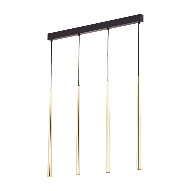 Piano 4 - Light Pendant, Gold colours