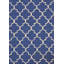 Tapis bleu foncé en laine touffeté à la main Durrant-29974282