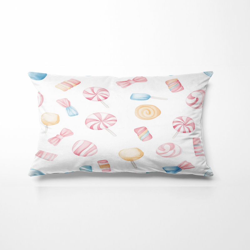 Coussin Boho - Coussin imprimé "Candy Dreams", H 12 po x l 20 po