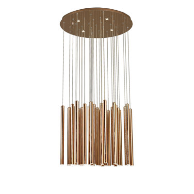 Luminaire suspendu linéaire à DEL pour îlot de cuisine