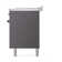 ILVE Nostalgie II Noblesse 60 in Dual Fuel Range 7 Burner, Griddle, Frenchtop