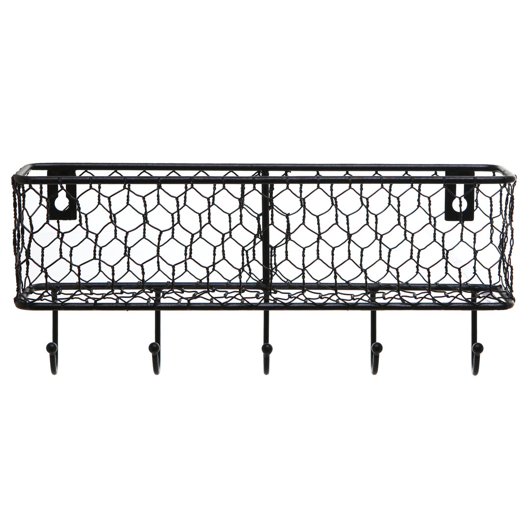 Pouliot Metal Wall Organizer Rebrilliant