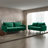 Anacapa 58" Velvet Round Arm Sofa Loveseat-928580836