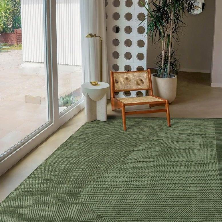 Kusa Washable Wool Rug, 8' x 10'