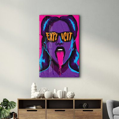 Élégante peinture murale en verre trempé de 13,8 po x 21,7 po | 100% verre trempé, épaisseur: 0,16 pouce | Imprimé UV pour des couleurs éclatantes | Parfait pour la décoration intérieure, le salon et les espaces de bureau