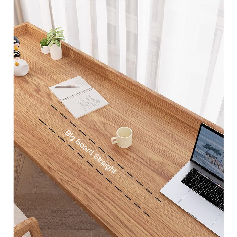 Rectangular Solid Wood Writing Desk, 29.53" H x 70.87" W x 23.62" D