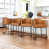 Yellowishi Brown Faux Leather