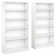 Doyno Tall 5 Shelf Bookcase - Set of 2, Storage and Display Bookshelves for Home Office and Living Room