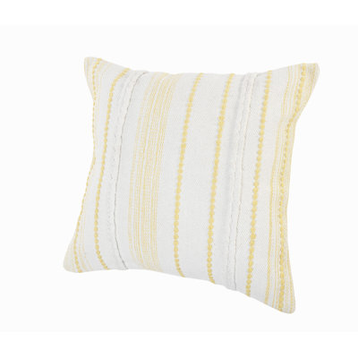 Henke Textured Cotton Throw Pillow