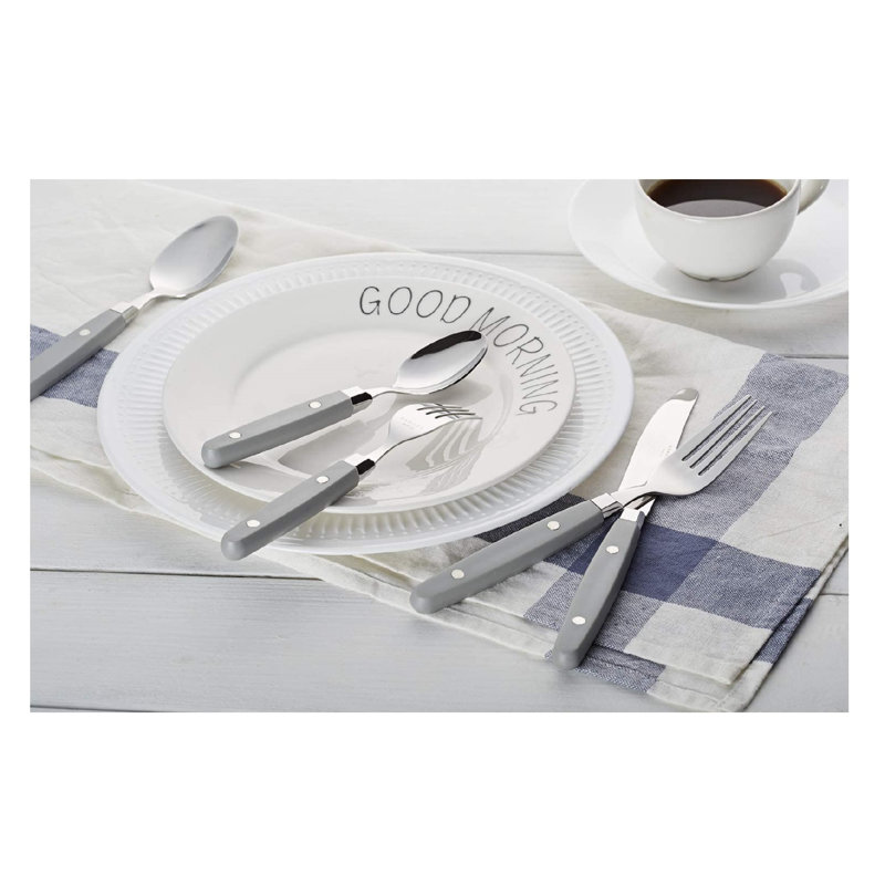 ANNOVA Stainless Steel Flatware Set - Service for 6