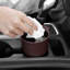 Tasse de rangement Tasse de rangement multifonctionnelle pour voiture, poubelle pour téléphone portable, boîte de rangement avec accoudoir à porte latérale-132581873