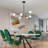 Loetta 6 - Light LED Sphere Chandelier