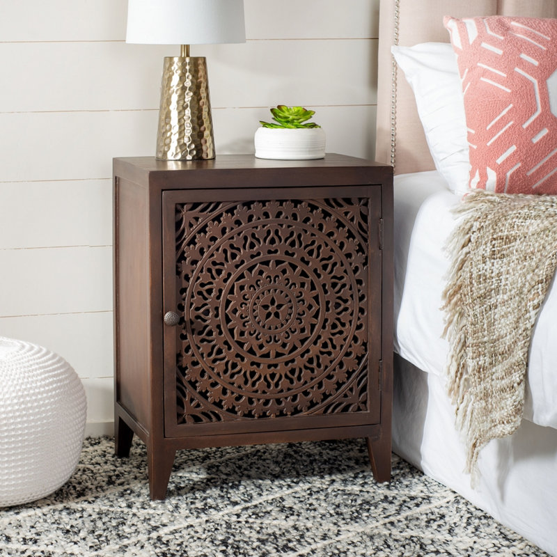 Etherson 20'' W Nightstand, Brown
