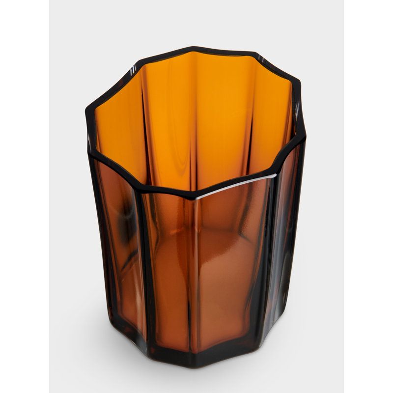 Votive à roseaux, H 3,4 po x l 2,6 po x P 2,6 po, Ambre