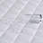 Quilted Elastic Fitted Polyester Waterproof Mattress Pad Upto 16 Inches Deep Pocket-267200827-191002016