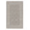 Light Gray Tonal Check Rug