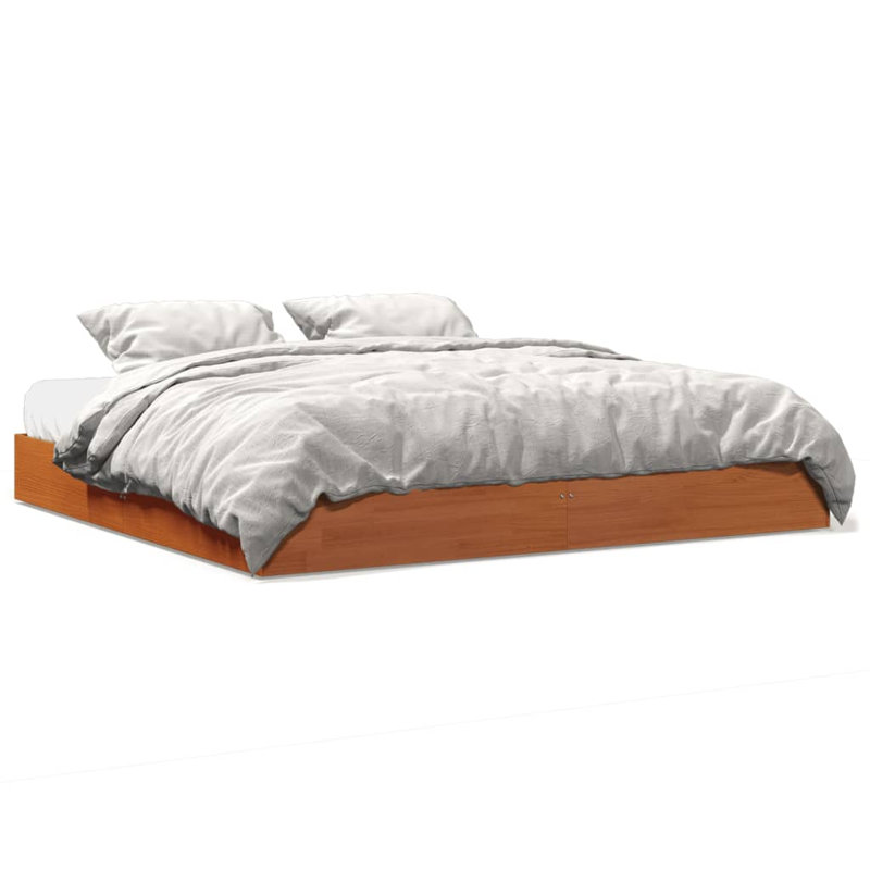 Nytavious Solid Wood Bed, Super King (6')