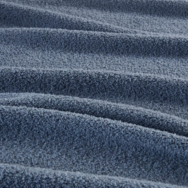 Couverture Dream, Polyester bleu marine, Double / double