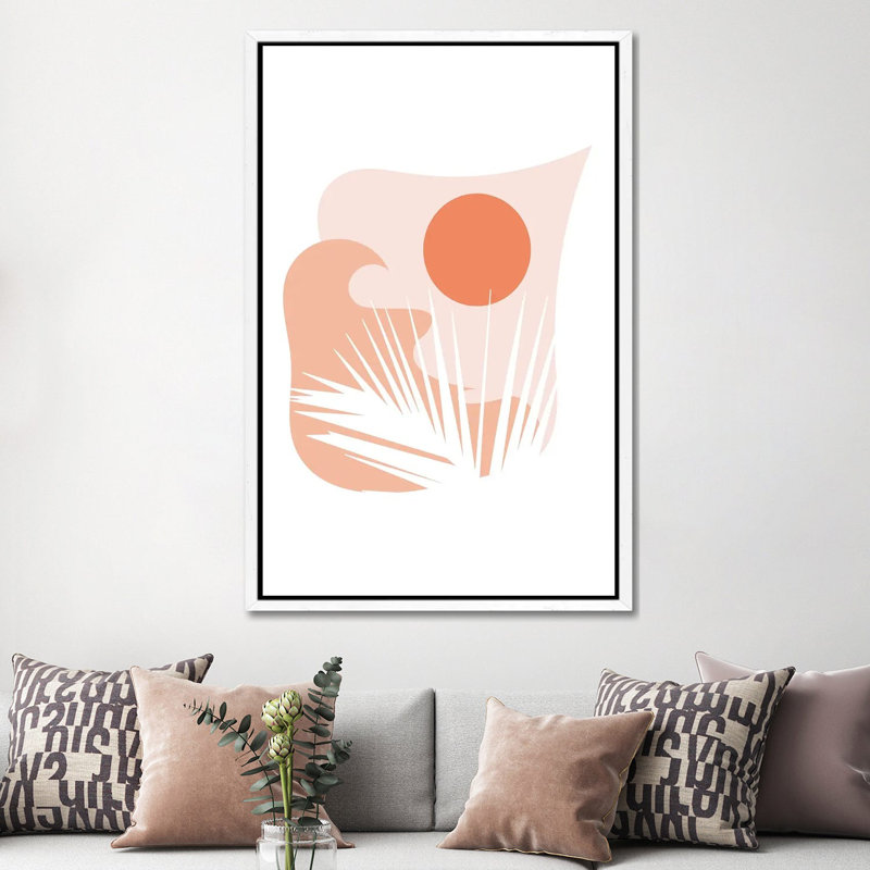 Peaceful Leaf by Kiki C Landon - Print on Canvas
