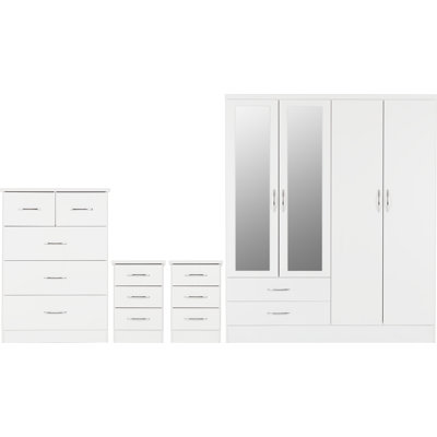 Cascio 4 Piece Bedroom Set