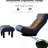 Reclining Floor Chair With Metal Frame, Adjustable Back - 36.24 In. High Foldable Lazy For Dormitory, 14 Head Adjustments 28.57 Lb