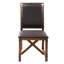 Chaise en similicuir Lancaster